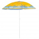 Umbrela plaja, Diametru 180 cm, Inaltime 200 cm, Protectie UV