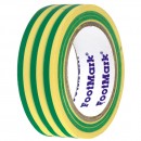 Banda izolatoare galben/verde, lungime 20 m, latime 19 mm