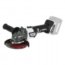 Polizor unghiular 125mm motor fara perii, 20V, baterie 2 Ah