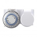 Priza programabila mecanica Home TS MD 5, pentru exterior, IP44