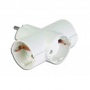 Priza tripla tip splitter cu impamantare