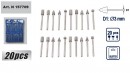 Set ace pentru slefuit biax 20buc.Raider