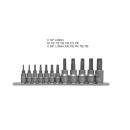 Set imbus in stea 1/4''-3/8'', 12 buc, YATO YT-0431